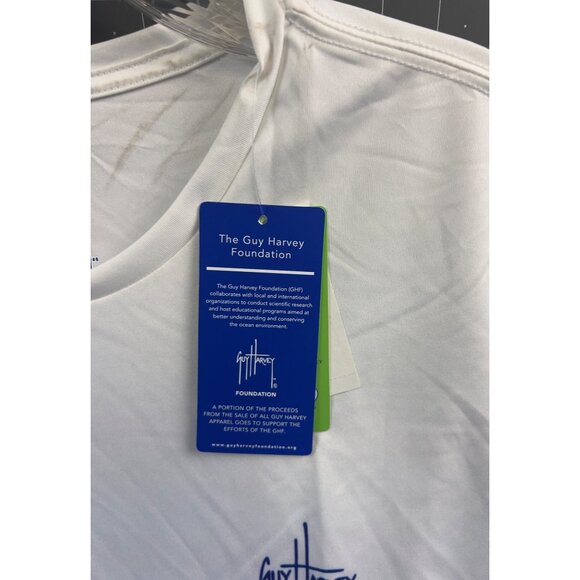 Guy Harvey Men’s XXL Long Sleeve Big Blue Tuna Performance Shirt - Picture 6 of 8